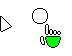 Windows 10 Black-Dark Blue Edit Cursors preview