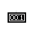 Stopwatch counter cursor