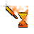 Burning BG Work cursor