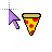 Purple Pizza cursor