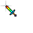Rainbow Minecraft Tools Cursors preview
