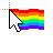 Strange Cursor 5 (Nyan rainbow) cursor