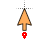 orange - location cursor