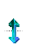 Vertical resize cursor