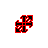 Red Aim Diagonal Resize 2 cursor
