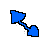 Diagonal resize 2 cursor