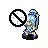 No cursor