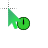 GREEN W IN BACKG cursor
