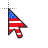 American Flag cursor