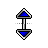 Vertical resize cursor