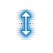 Vertical resize cursor