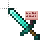 diamond sword and sign cursor