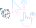BlueNPink! Cursors cursor preview