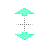 Vertical resize cursor