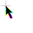 Rainbow Neon cursor