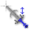 Vertical resize cursor