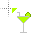 Lime cocktail cursor