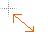 Diagonal 2 Fire cursor