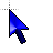 Red White & Blue Color Shift cursor