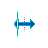 Horizontal resize cursor