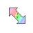 Diagonal resize 1 cursor