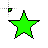 Green Star cursor