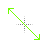 green diaganol resize 1 cursor
