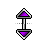 Vertical resize cursor