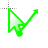 ARGs cursor green diagnoal resize 2! cursor