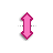 Vertical resize cursor
