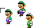 SMW Luigi Cursors preview