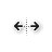 Horizontal resize cursor