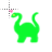 Cute Apatosaurus cursor