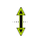 Vertical resize cursor