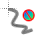 Wavy colour cursor unavaible cursor