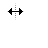 Horizontal resize cursor