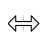 Horizontal resize cursor