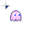 pac-man ghost pink right cursor