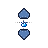 Vertical resize cursor