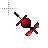Shaded-Red Weapon-Ornate- cursor