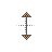 Vertical resize cursor