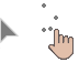 Metro X3 Light Stealth White Cursors preview