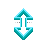 Vertical resize cursor