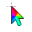Rainbow MLG 2025 Cursors preview