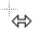 Horizontal resize cursor