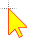 LLX Aero 8 Yellow XL Cursors preview