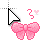 Pink Bow (Lazo Rosa) Cursors preview