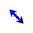 Diagonal Resize 1 (Anathema Blue) cursor