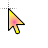 Yellow and Pink Radial Gradient B cursor