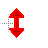 Vertical resize cursor